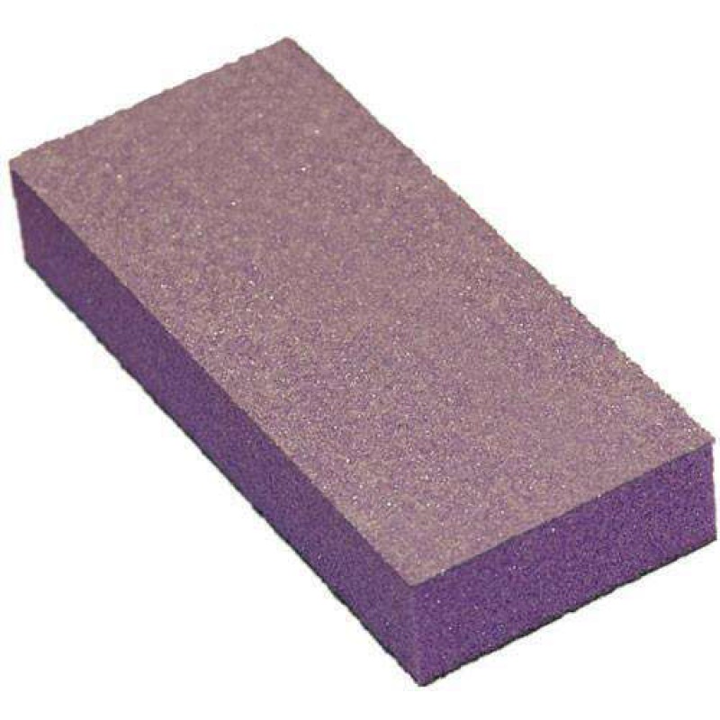 Cre8tion Buffer 2-Way Purple Foam, White Grit 60.100, 500 pcs/box, 06024 KK1004